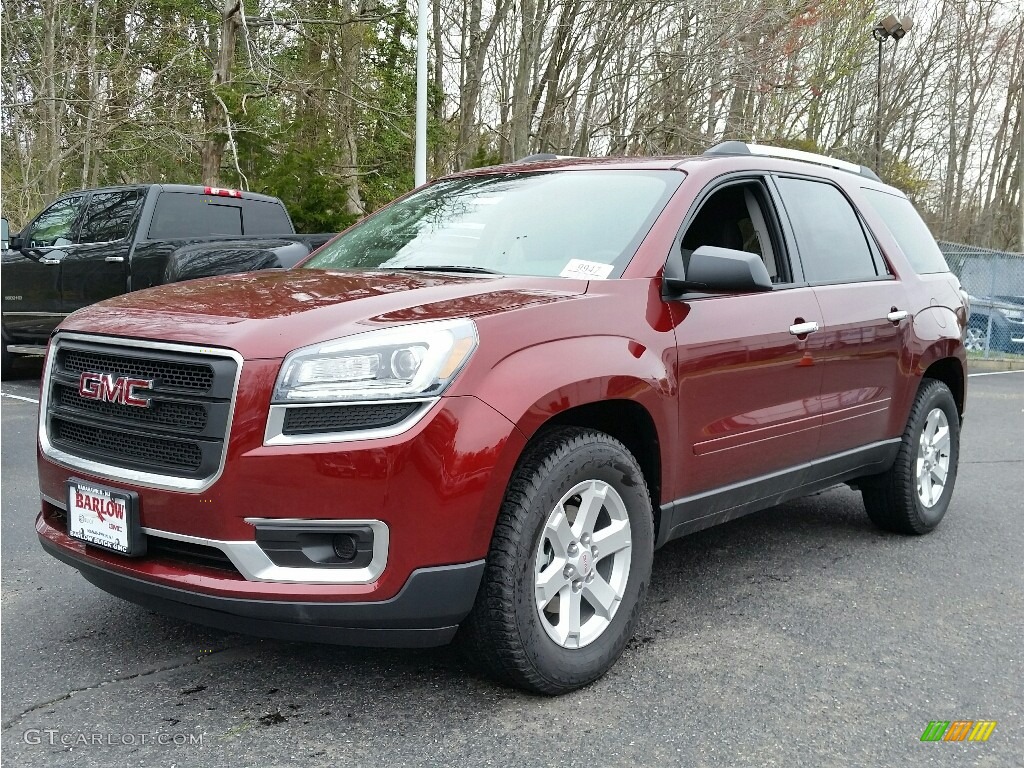 2016 Acadia SLE - Crimson Red Tintcoat / Ebony photo #1