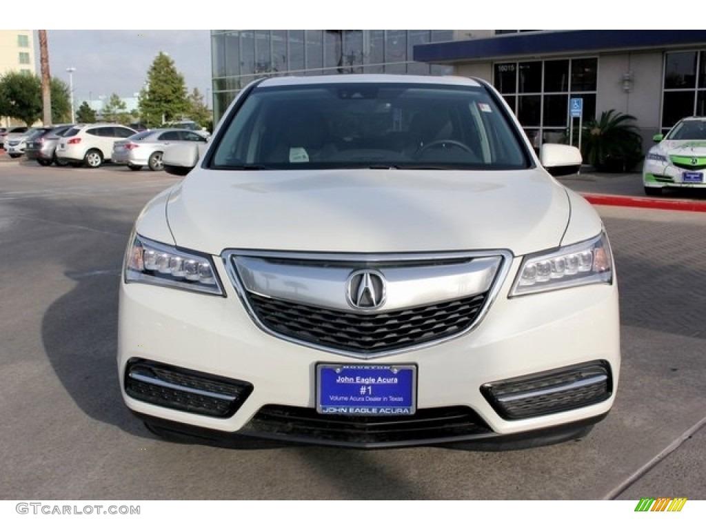 2016 MDX Technology - White Diamond Pearl / Ebony photo #2