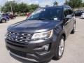 2016 Magnetic Metallic Ford Explorer Limited  photo #14