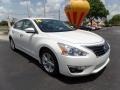 Pearl White - Altima 2.5 SV Photo No. 10