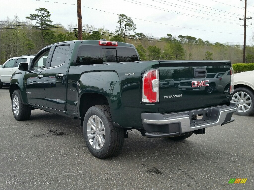 Emerald Green Metallic 2016 GMC Canyon SLT Crew Cab 4x4 Exterior Photo #112703647