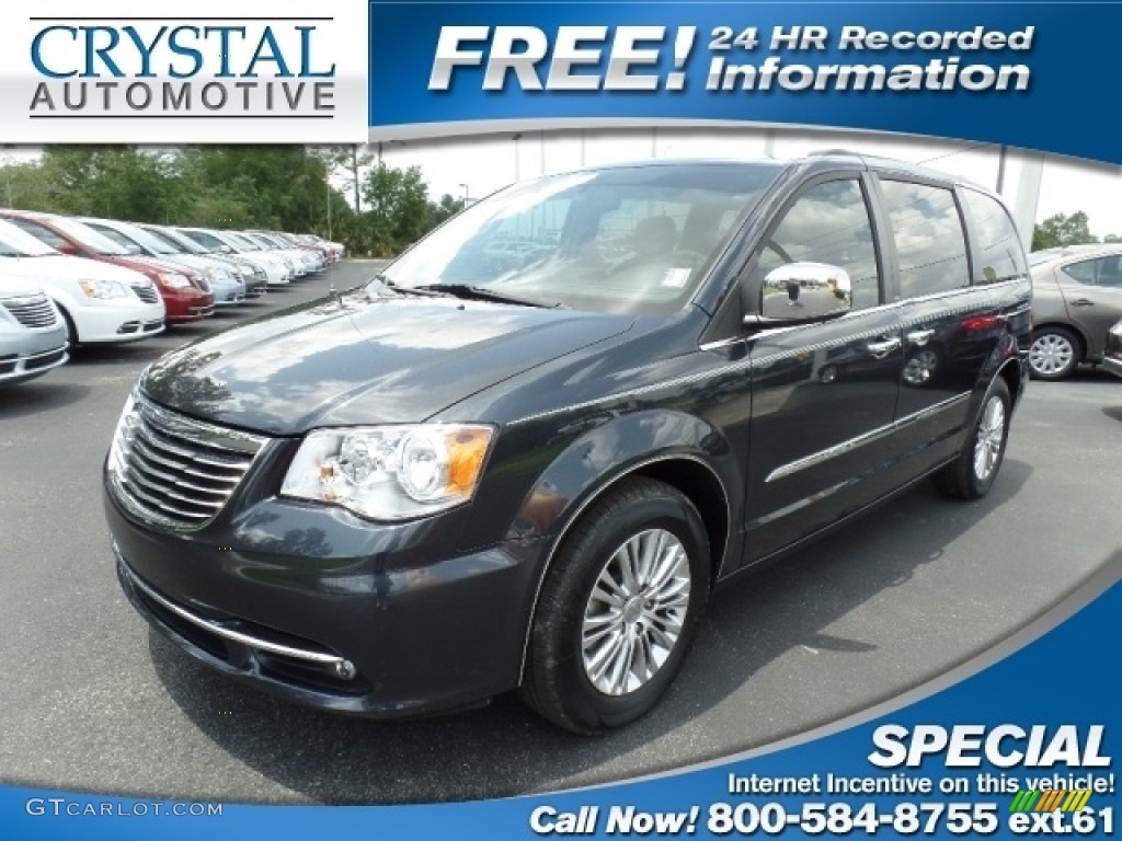 True Blue Pearl Chrysler Town & Country