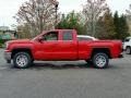 Cardinal Red - Sierra 1500 SLE Double Cab 4WD Photo No. 3