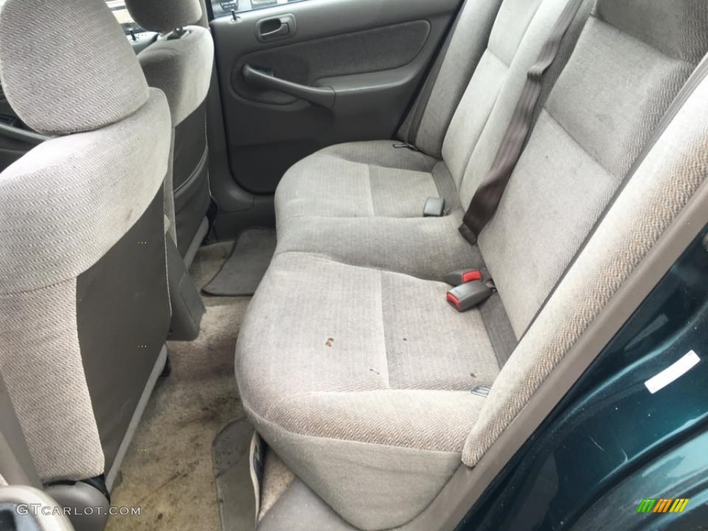1998 Civic LX Sedan - Cypress Green Pearl / Beige photo #13