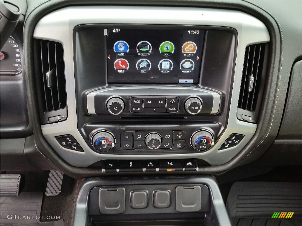 2016 GMC Sierra 1500 SLT Crew Cab 4WD Controls Photo #112706430