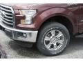 2016 Bronze Fire Ford F150 XLT SuperCab 4x4  photo #2