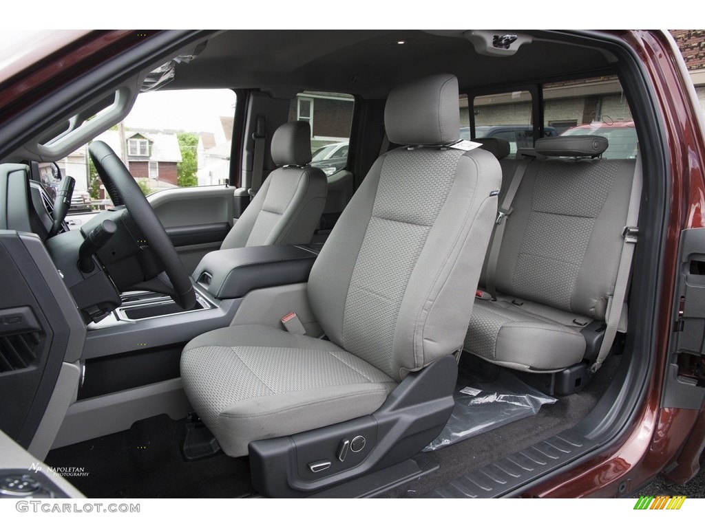 2016 F150 XLT SuperCab 4x4 - Bronze Fire / Medium Earth Gray photo #9
