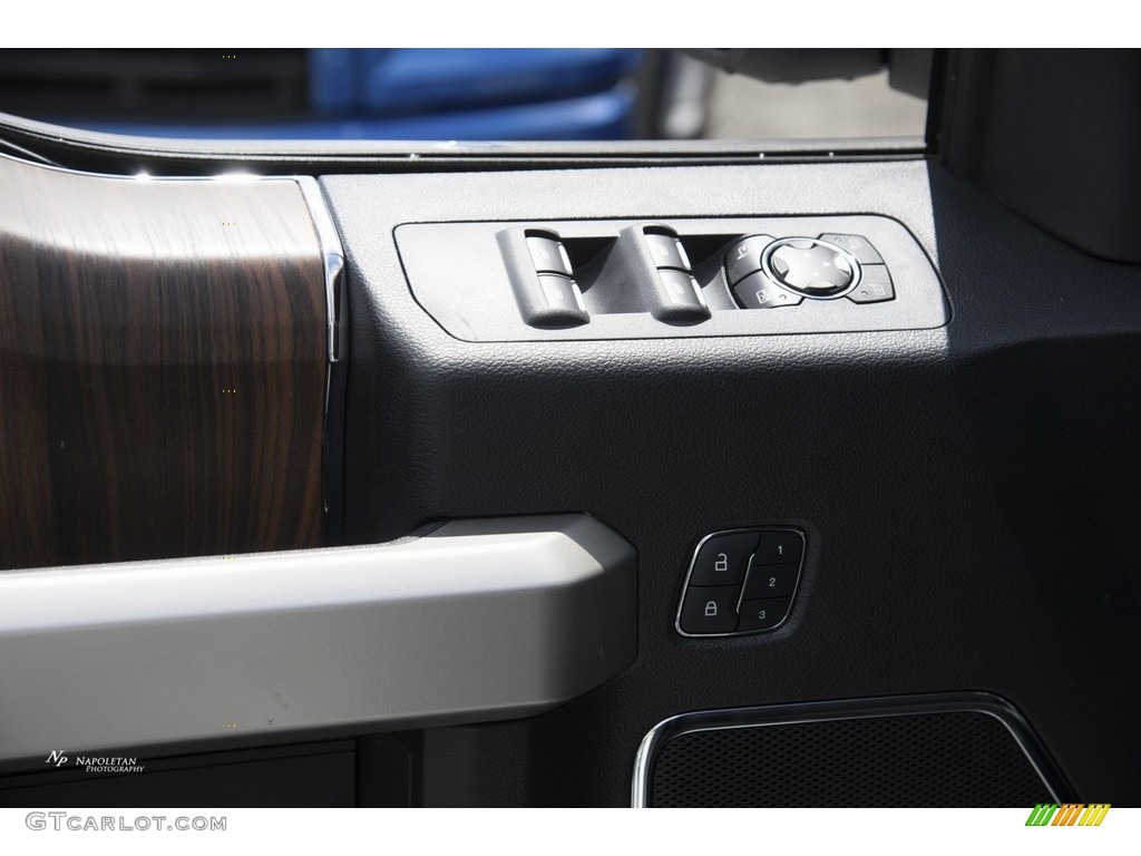 2016 F150 Lariat SuperCrew 4x4 - White Platinum / Medium Earth Gray photo #6