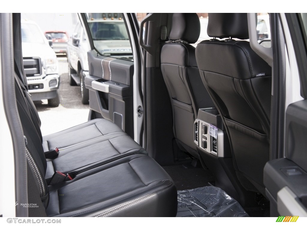 2016 F150 Lariat SuperCrew 4x4 - White Platinum / Medium Earth Gray photo #9