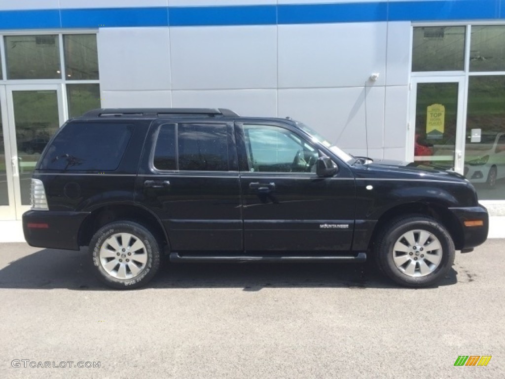2007 Mountaineer AWD - Black / Charcoal Black photo #2