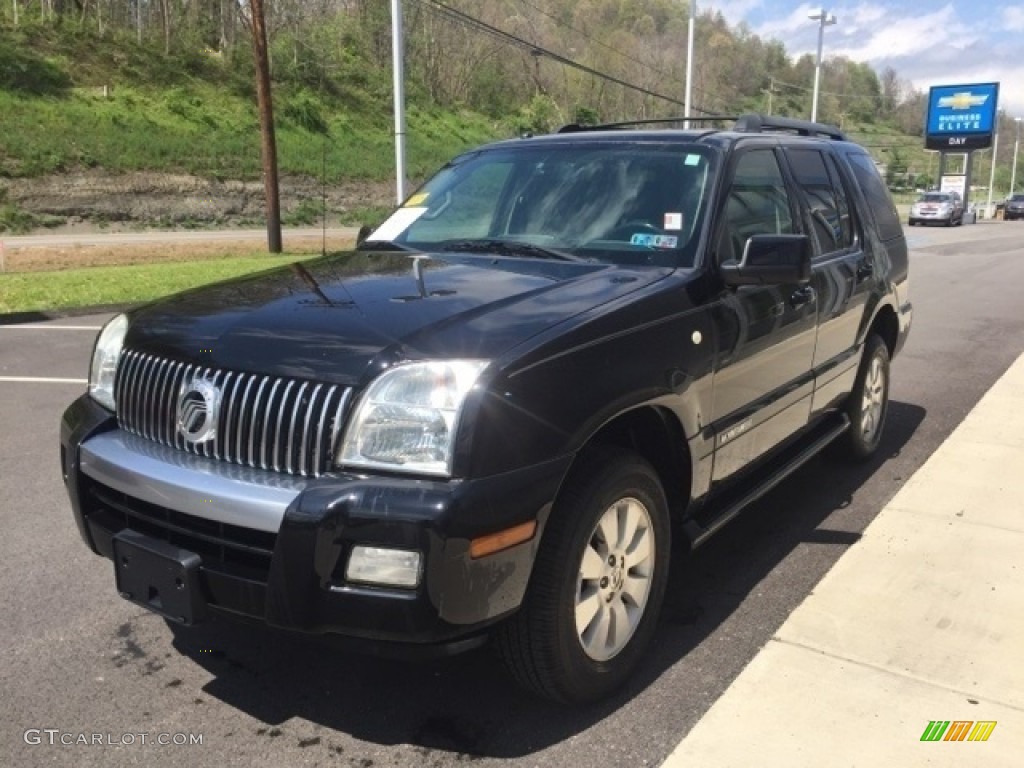 2007 Mountaineer AWD - Black / Charcoal Black photo #4