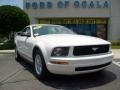 Performance White - Mustang V6 Deluxe Convertible Photo No. 9