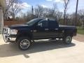 2009 Brilliant Black Crystal Pearl Dodge Ram 2500 SLT Quad Cab 4x4  photo #3