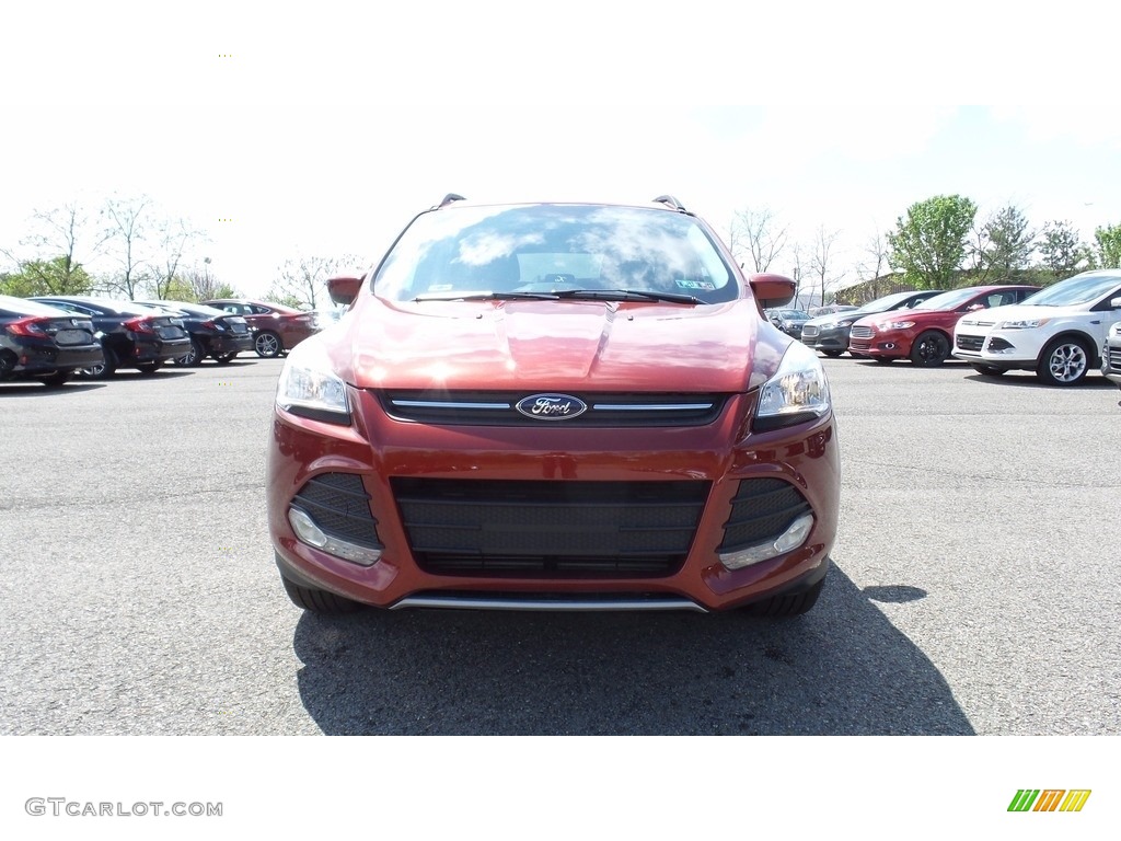 2016 Escape SE 4WD - Sunset Metallic / Charcoal Black photo #2