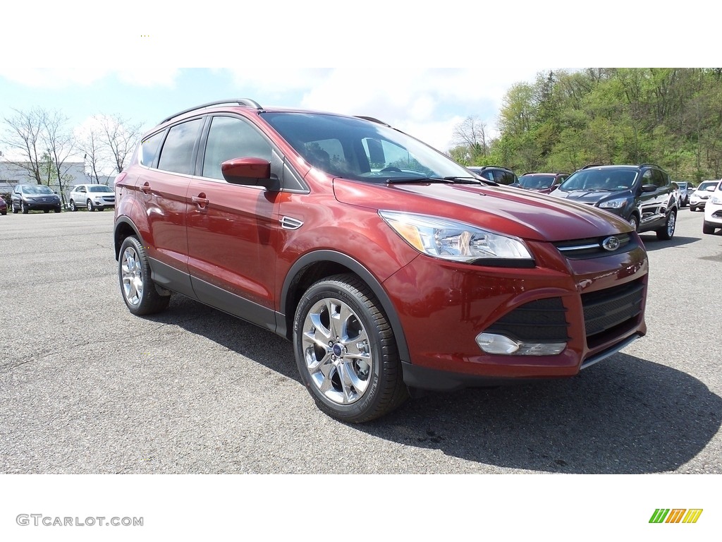 2016 Escape SE 4WD - Sunset Metallic / Charcoal Black photo #3