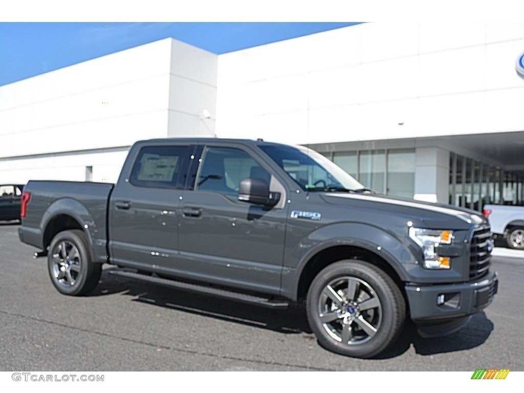 2016 F150 XLT SuperCrew - Lithium Gray / Black photo #1