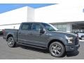 2016 Lithium Gray Ford F150 XLT SuperCrew  photo #1