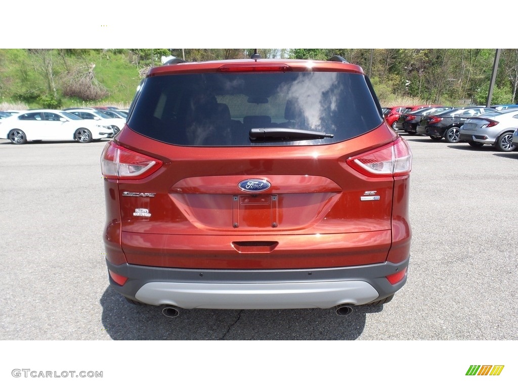 2016 Escape SE 4WD - Sunset Metallic / Charcoal Black photo #6