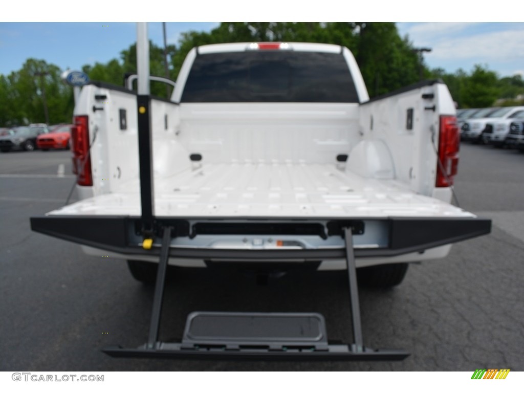 2016 F150 Platinum SuperCrew 4x4 - White Platinum / Black photo #6