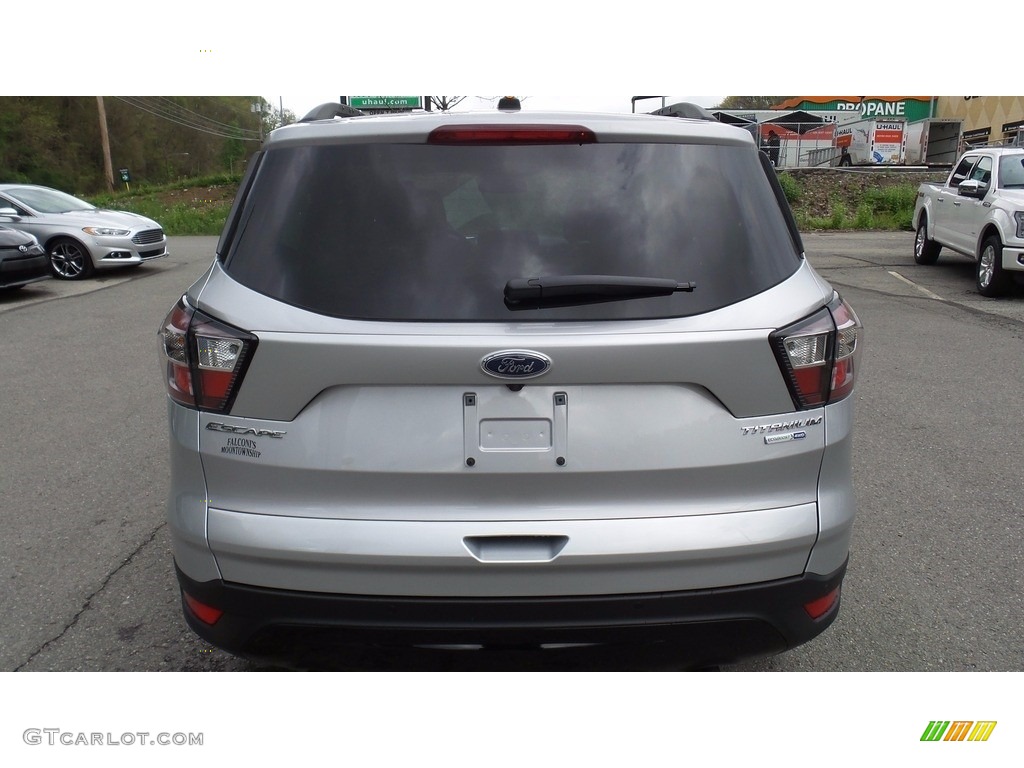 2017 Escape Titanium 4WD - Ingot Silver / Charcoal Black photo #7