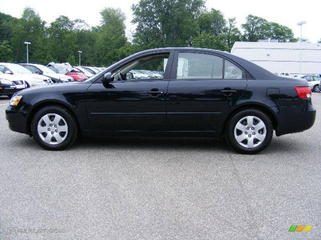 2007 Sonata GLS - Deepwater Blue / Gray photo #2