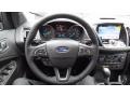 Charcoal Black 2017 Ford Escape Titanium 4WD Steering Wheel
