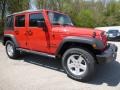 2016 Firecracker Red Jeep Wrangler Unlimited Sport 4x4  photo #8