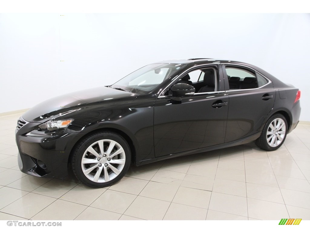 2014 IS 250 F Sport - Obsidian Black / Black photo #3