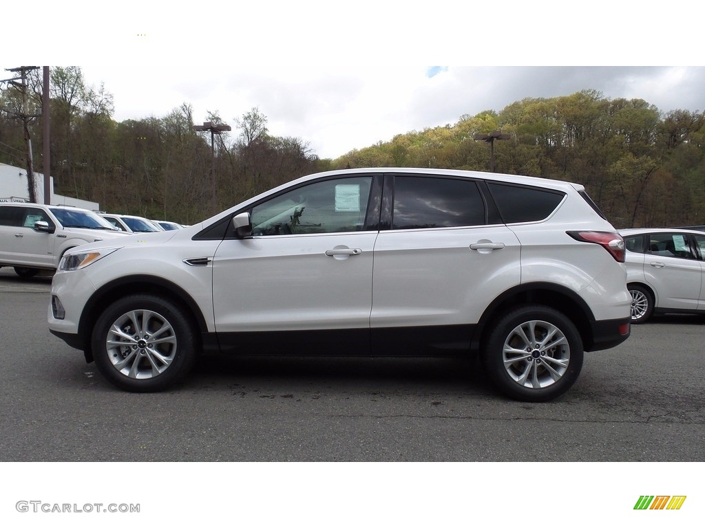 2017 Escape SE 4WD - White Platinum / Charcoal Black photo #1