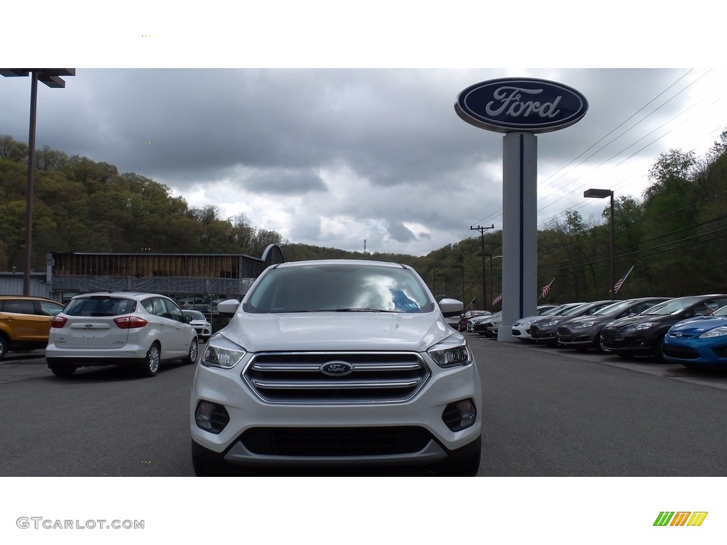 2017 Escape SE 4WD - White Platinum / Charcoal Black photo #2