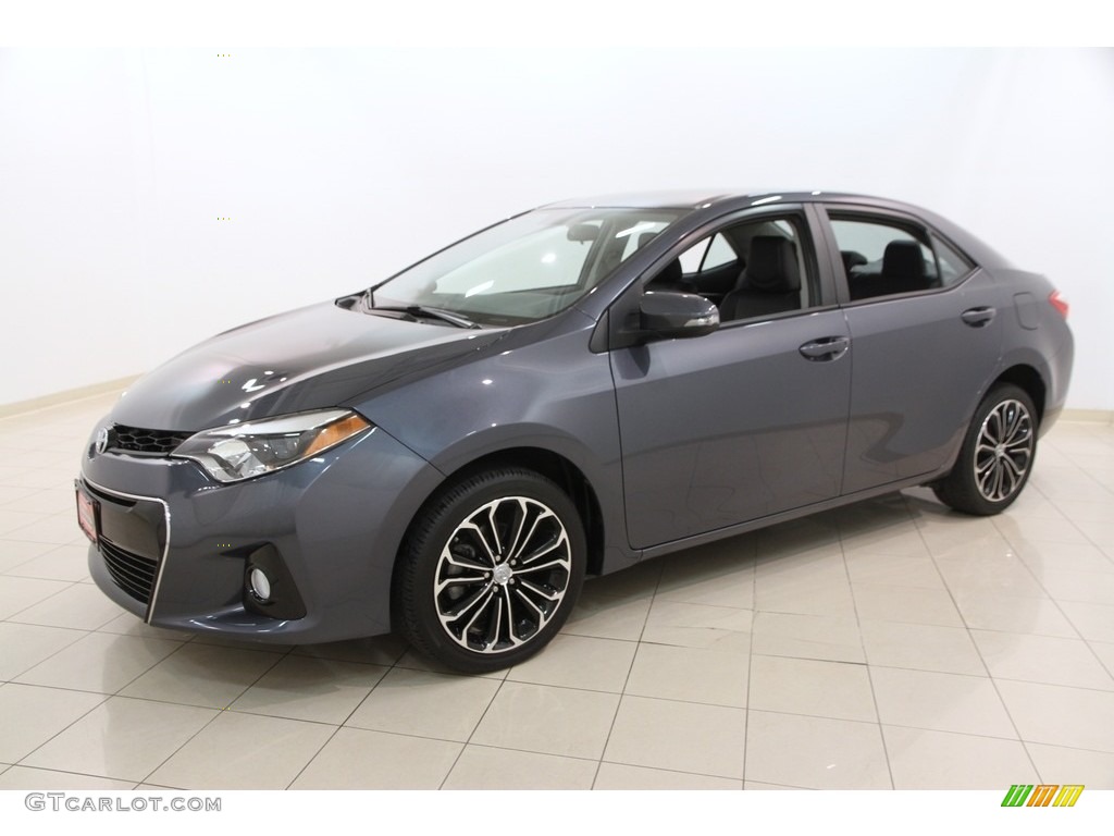 2014 Corolla S - Slate Metallic / Black photo #3