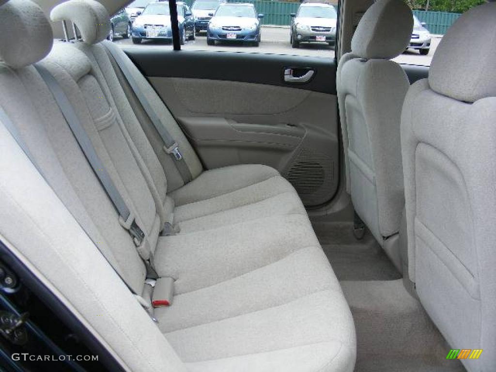 2007 Sonata GLS - Deepwater Blue / Gray photo #12