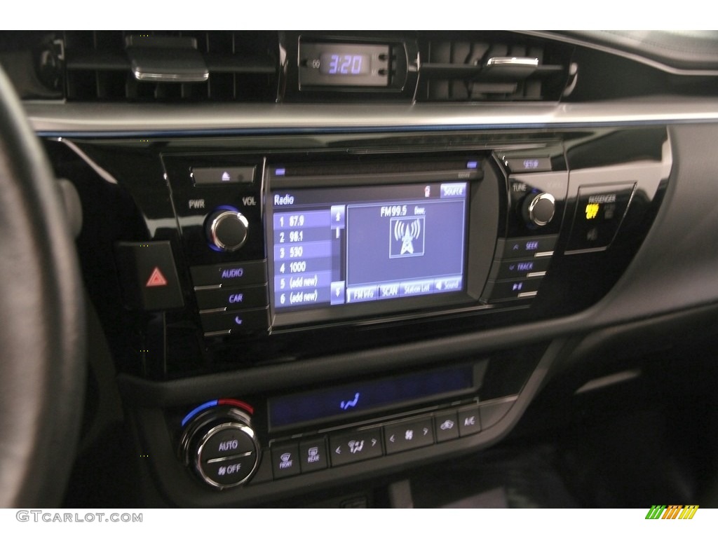 2014 Corolla S - Slate Metallic / Black photo #8