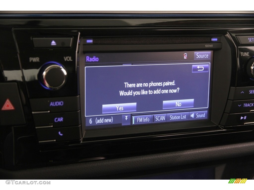2014 Corolla S - Slate Metallic / Black photo #10