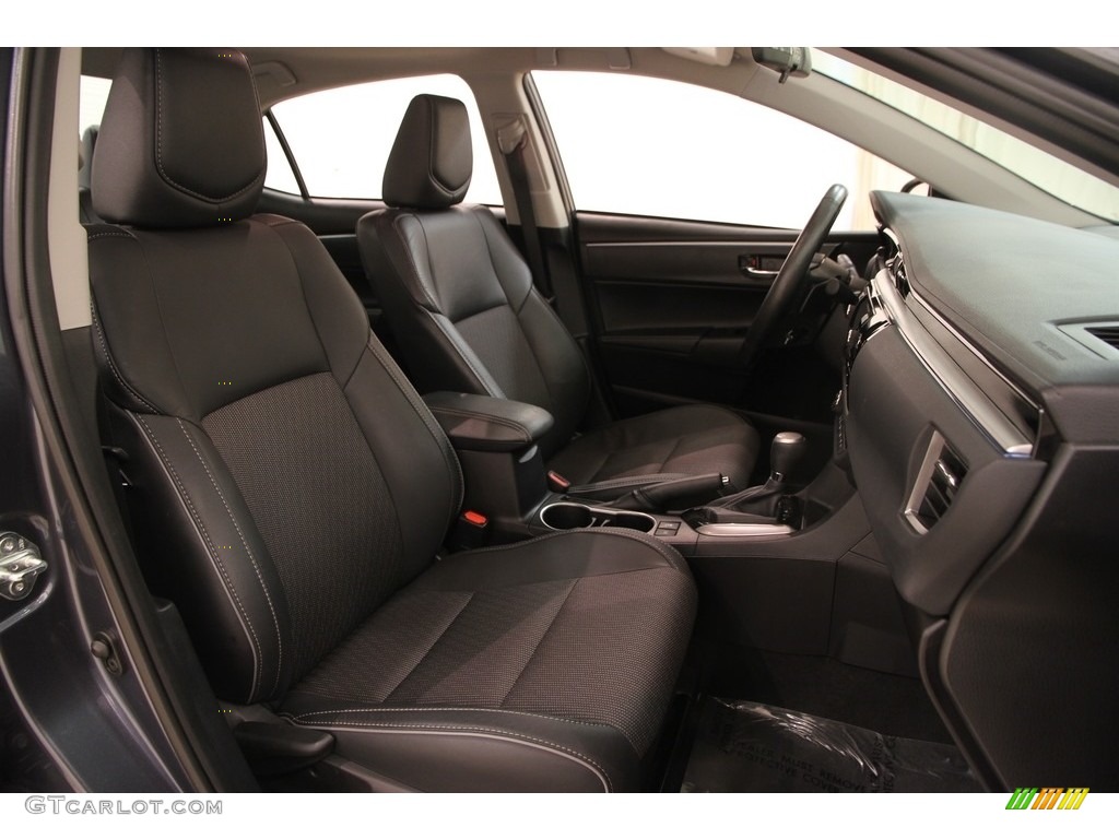 2014 Corolla S - Slate Metallic / Black photo #14