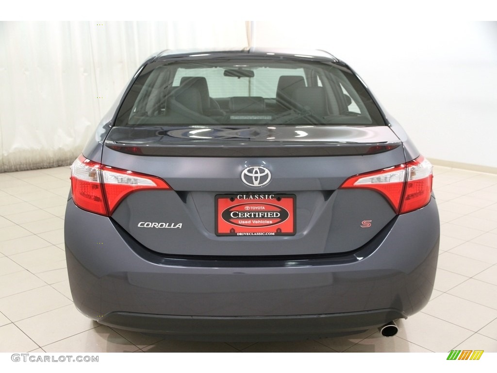 2014 Corolla S - Slate Metallic / Black photo #17