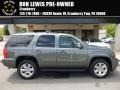 Gray Green Metallic 2011 GMC Yukon SLE 4x4