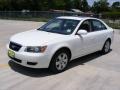 2008 Powder White Pearl Hyundai Sonata GLS  photo #7