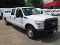 Oxford White - F250 Super Duty XL Crew Cab Photo No. 3