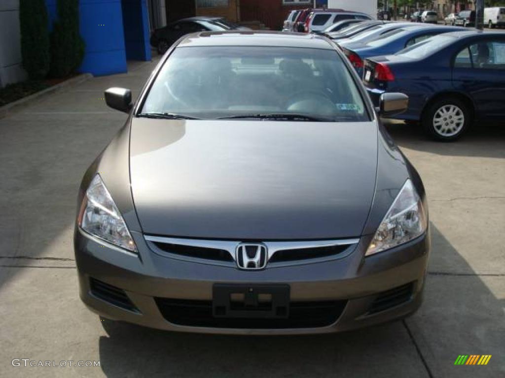 2006 Accord EX Sedan - Carbon Bronze Pearl / Black photo #7