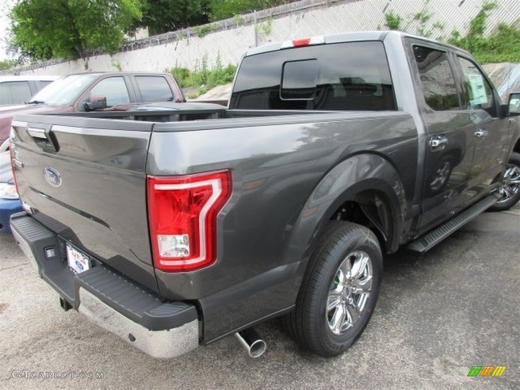 2016 F150 XLT SuperCrew - Magnetic / Medium Earth Gray photo #9