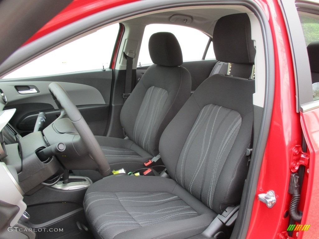 2016 Sonic LT Sedan - Red Hot / Jet Black/Dark Titanium photo #11