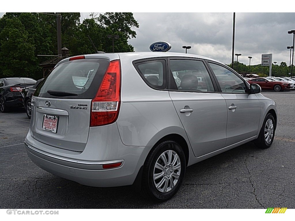 2011 Elantra Touring GLS - Shimmering Silver Metallic / Black photo #3