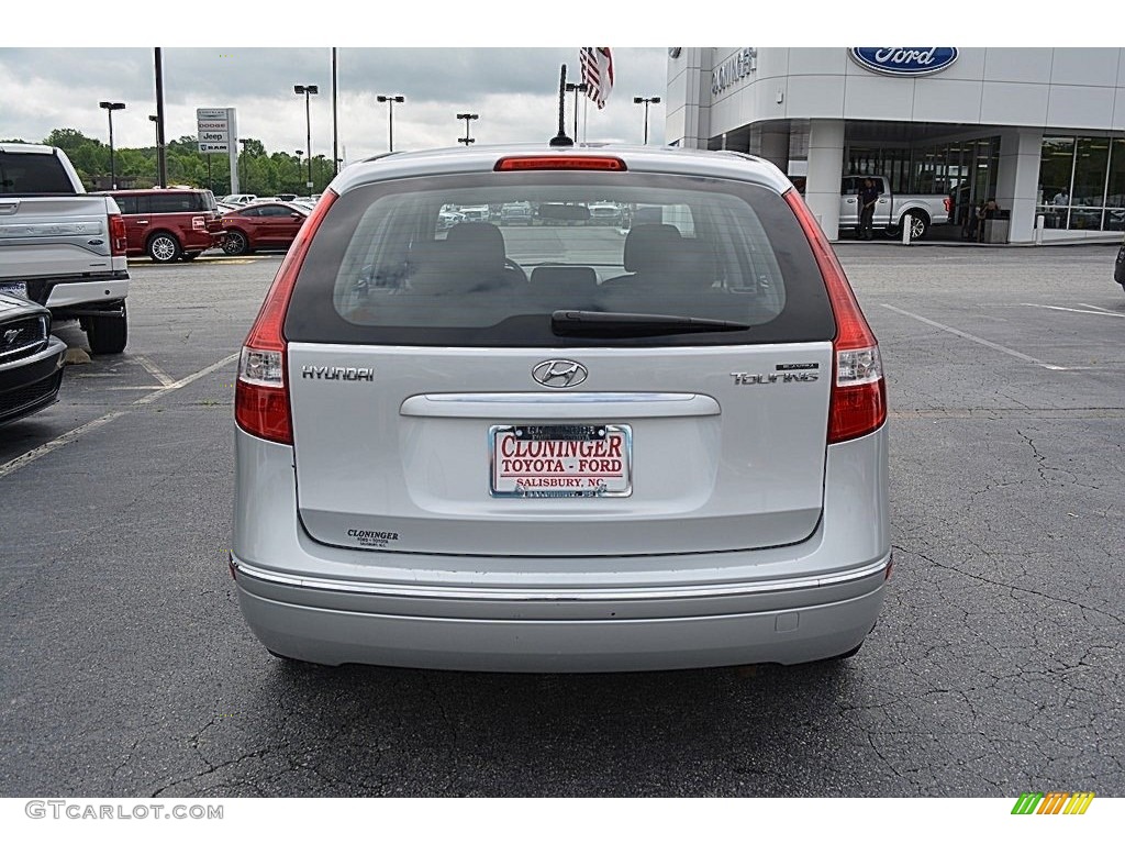 2011 Elantra Touring GLS - Shimmering Silver Metallic / Black photo #4