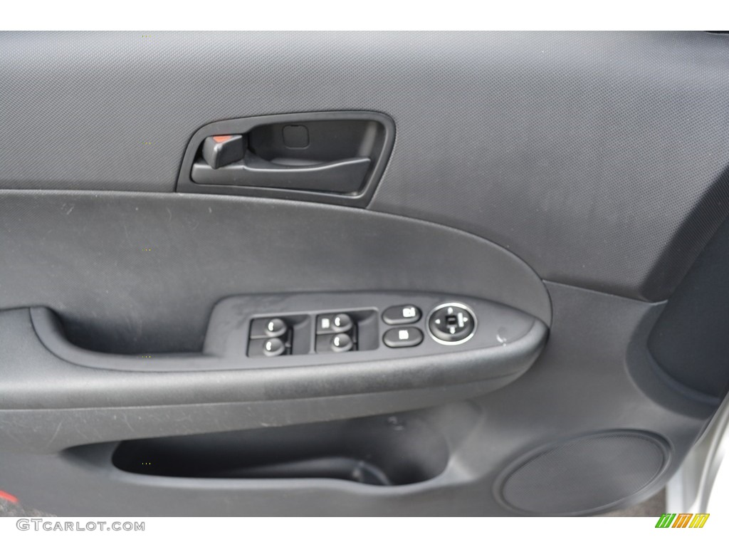 2011 Elantra Touring GLS - Shimmering Silver Metallic / Black photo #8