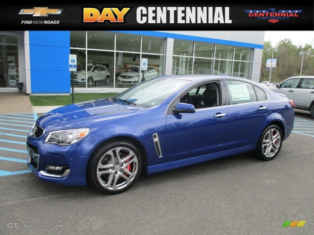 2016 SS Sedan - Slipstream Blue Metallic / Jet Black photo #1