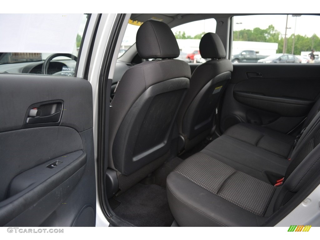 2011 Elantra Touring GLS - Shimmering Silver Metallic / Black photo #11