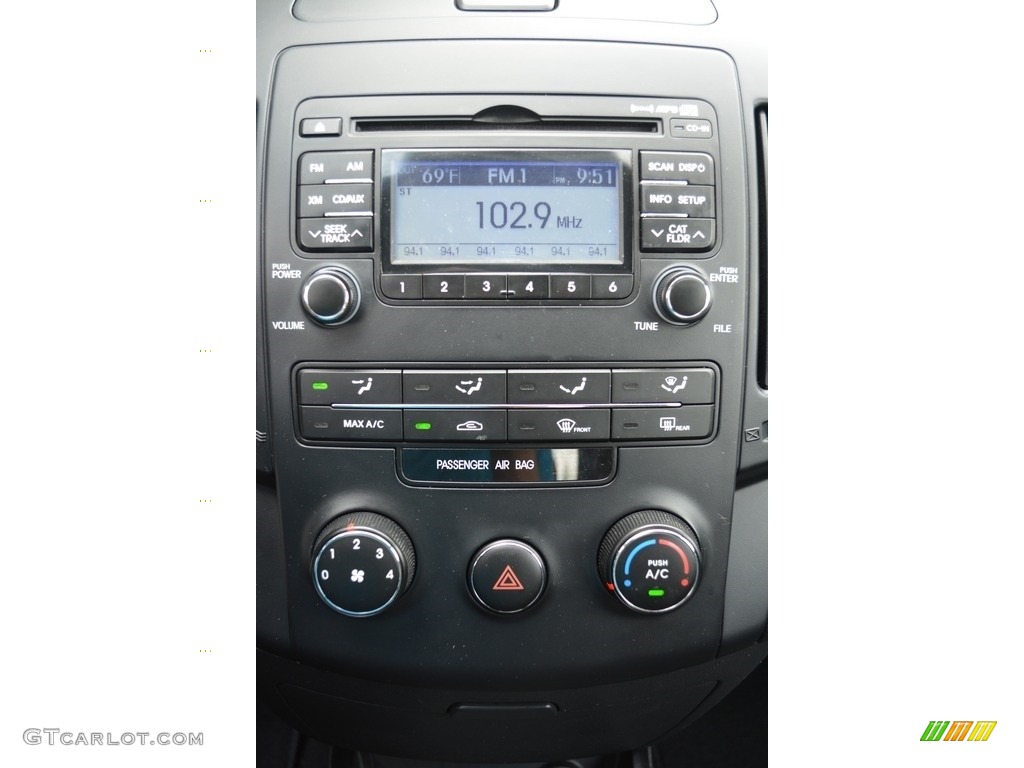 2011 Elantra Touring GLS - Shimmering Silver Metallic / Black photo #16