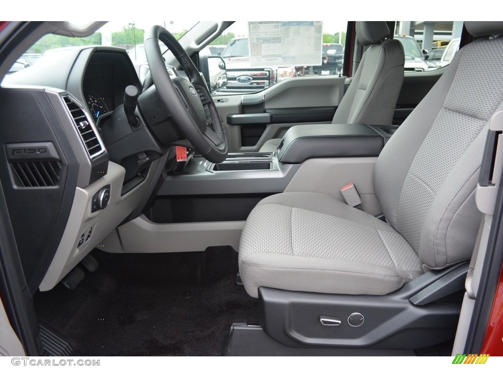 2016 F150 XLT SuperCab 4x4 - Ruby Red / Medium Earth Gray photo #6