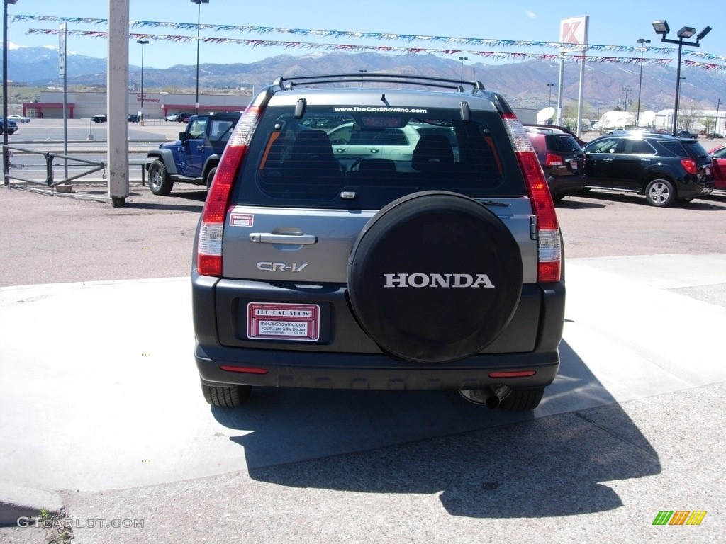 2006 CR-V LX 4WD - Silver Moss Metallic / Black photo #4